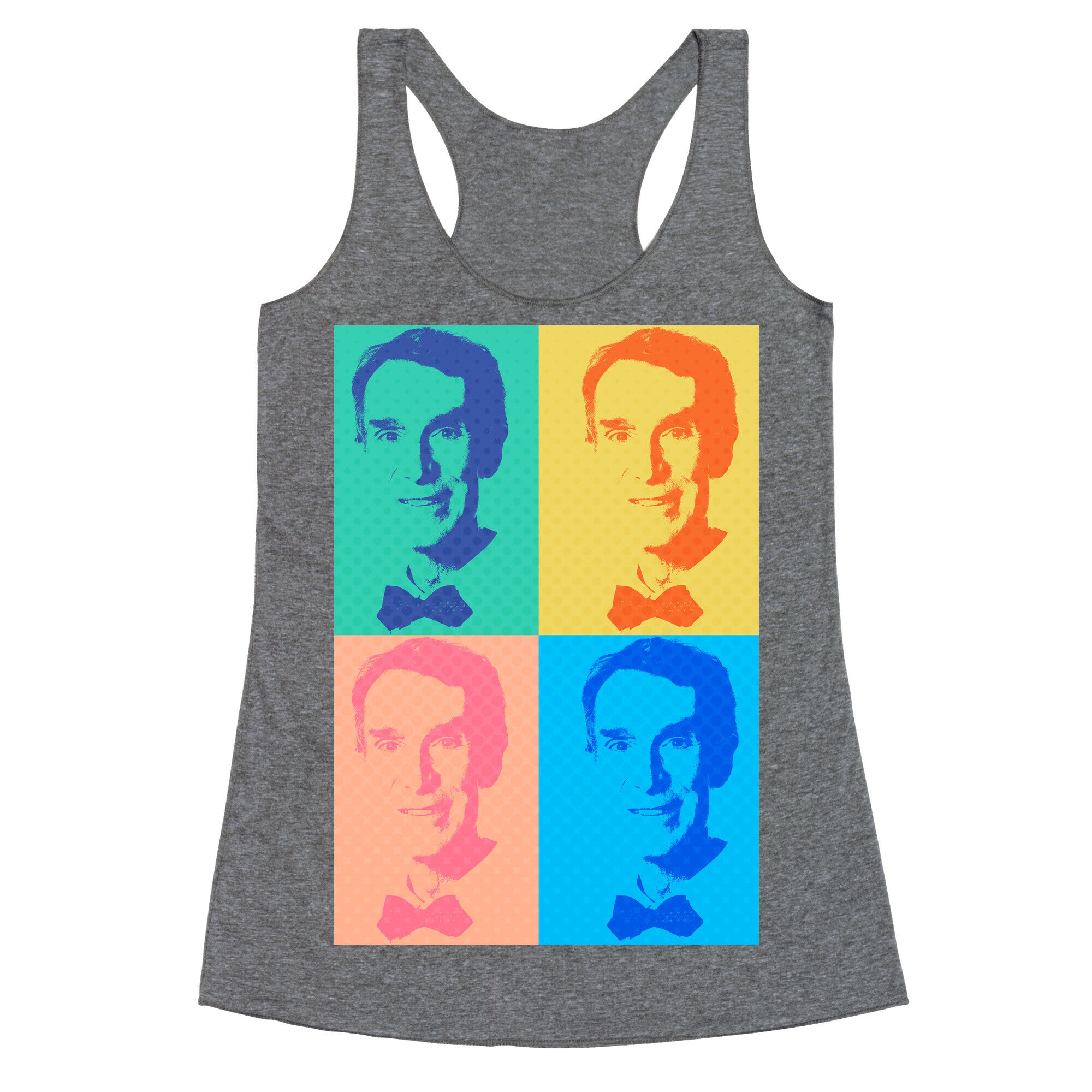 Pop Art Bill Nye Racerback Tank